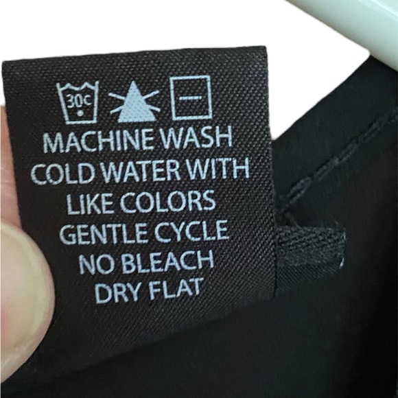 Rue 21 black blouse with bow size small - Picture 5 of 5